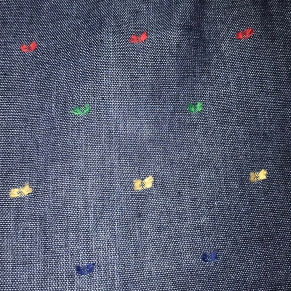 Drew Anthropologie Chambray Flutter Sleeves Blouse c1. - Picture 11 of 12